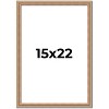 PosterPalooza | Deco Brown Picture Frame - UV Acrylic, Foam Board Backing, Hanging Hardware - 2 of 4