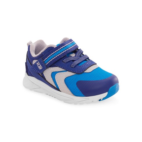 Stride Kids Unisex Bolt Sneaker 8.5 | Blue :