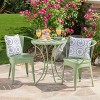 Sapphtopaz Outdoor Patio Furniture Set Bistro Beach Chair Leisure Outdoor Chairs and Bar Table for Garden, Backyard, Terrace, Pool - 4 of 4