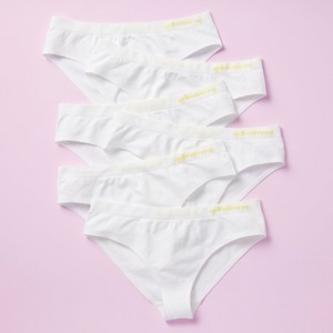 Yellowberry Girls 6pk Quality Seamless Hipster Underwear with Bonded Seam - 1 of 4