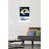 Trends International NFL Los Angeles Rams - Logo 20 Framed Wall Poster Prints - 2 of 4