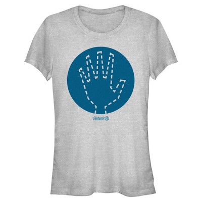 Juniors The Fantastic Four: First Steps Invisible Woman Icon T Shirt