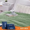 Walensee 50x60 Plush Fleece Throw - Ultra Soft Lightweight Blanket for Couch, Bed & All Seasons - 2 of 4