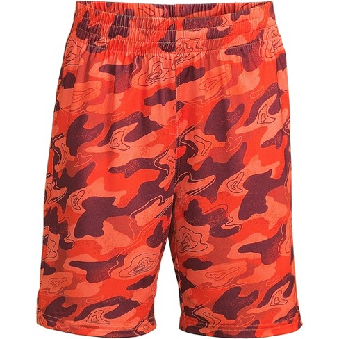 Orange 2024 camouflage shorts