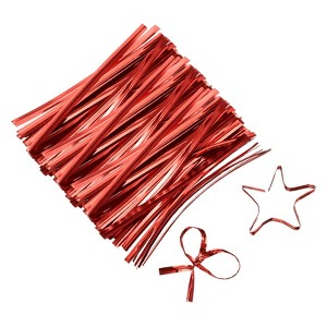 Unique Bargains Reusable Plastic Coated Metallic Durable Twist Ties 800 Pcs - 1 of 4