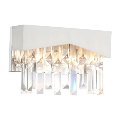 CWI Lighting Havely 2 Light Wall Sconce With Chrome Finish