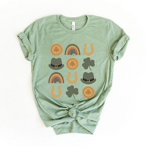 Simply Sage Market Women's St. Patrick's Day Chart Short Sleeve Graphic Tee - 1 of 4