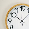 VIP Wood 18 in. White Wall Clock - 4 of 4