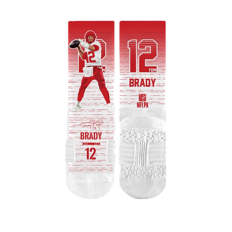 NFL Tampa Bay Buccaneers Premium Full Sub Socks - Tom Brady, 3 of 4