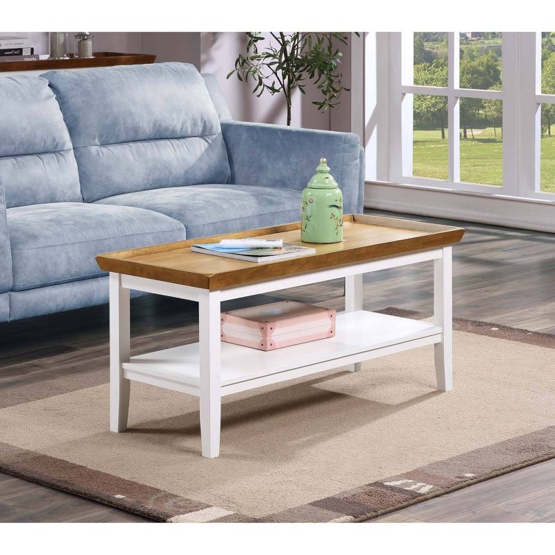 Breighton Home Shadowbrook Coffee Table with Shelf, 3 of 9