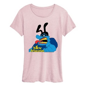 Women's - The Beatles - Blue Meanie Short Sleeve Graphic T-Shirt - 1 of 4