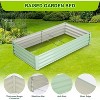 coucheta 6x3x1FT Planter Raised Beds , Upgraded-Quality Raised Bed with Open Base and Safe Edge, Outdoor Planter for Flowers and Plants - 4 of 4