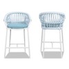 Jennifer Taylor Home Maiden 27" Set of 2 Patio Counter Stools - 2 of 4