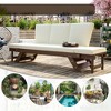 DSVIMOY Sectional Patio Sofa Set with Adjustable Arm, Outdoor Furniture Set with Cushions, Beige, 80.9"*21.3"*31.9" - 4 of 4