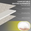 PAGED Folding Chaise Lounge Portable Lounge Chair Outdoor with 4-Position Reclining Back for Camping, Beach, Party, Picnics, Patio - 3 of 4