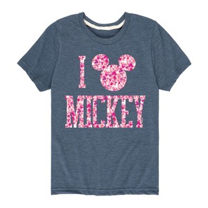 Boys' - Disney - I Love Mickey Short Sleeve Graphic T-Shirt - 1 of 4