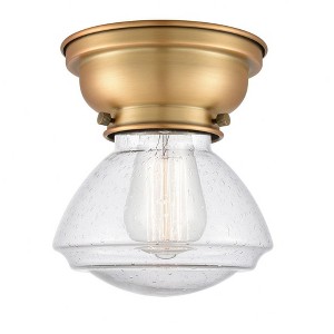 Olean - 1 Light Flush Mount In Industrial Style-6.4 Inches Tall and 6.75 Inches Wide - 1 of 1