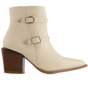 Andrea Women's Fashion Booties Side Zipper 84945 - 1 of 4