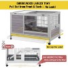 Aivituvin Rabbit Hutch | Indoor Bunny Cage(Inner Space 7.91ft²)-AIR20-B - 4 of 4