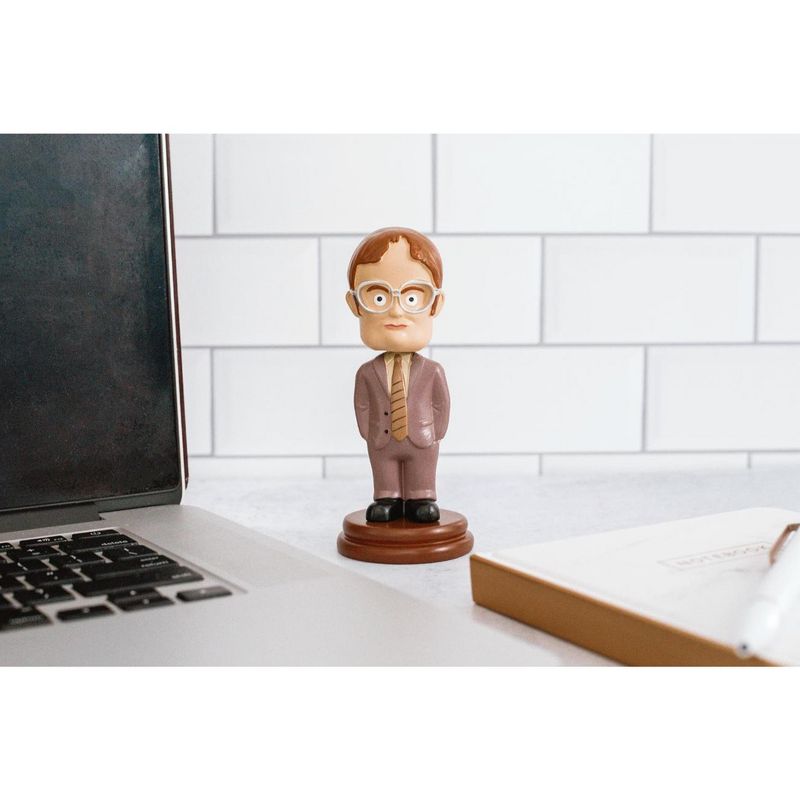 Surreal Entertainment The Office Dwight Schrute Bobblehead Collectible Figure | Stands 5.5 Inches Tall, 5 of 8