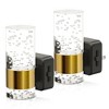 DORESshop Modern Plug-In LED Night Light 2-Pack, Dimmable Acrylic Wall Sconce with Sensor, 3000K Warm Glow, 0¨C100LM - 2 of 4