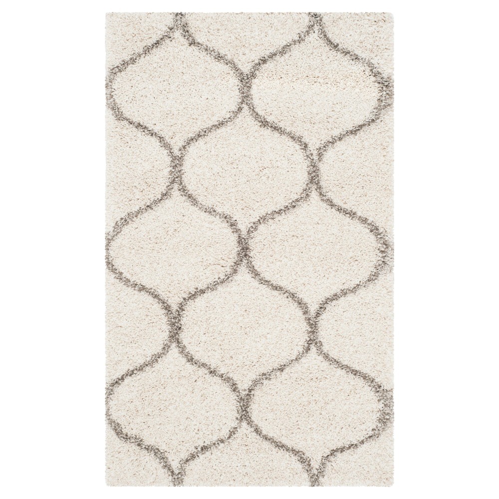 3'x5' Kamila Rug Ivory/Gray - Safavieh