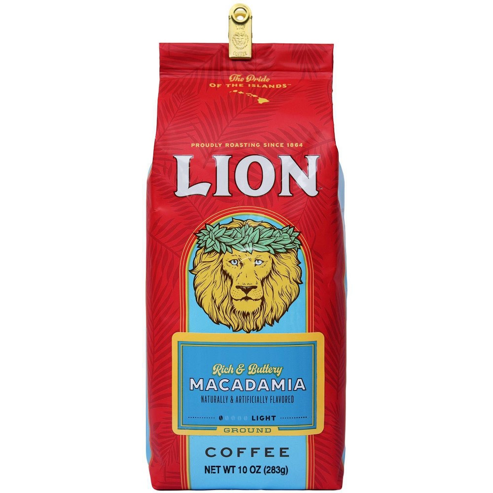 Photos - Coffee Lion  Macadamia Medium Roast Ground  - 10oz