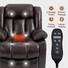 CAVINAS Power Lift Recliner Chair with Dual Motor for Elderly, 8-Point Vibration Massage & Lumbar Heating, 350lbs Weight Capacity - 4 of 4