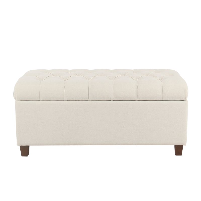 Ainsley Button Tufted Storage Bench - HomePop, 1 of 15