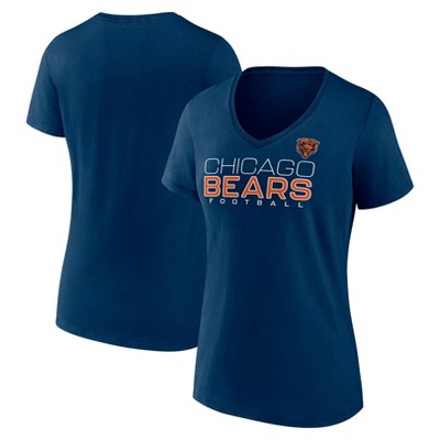 Nfl Chicago Bears Women s Short Sleeve Core V neck T shirt Target