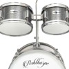 Ashthorpe 5-Piece Complete Junior Drum Set with Brass Cymbals - Advanced Beginner Drum Kit - 4 of 4