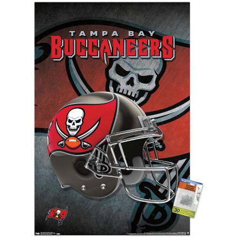 NFL Tampa Bay Buccaneers - Logo 20 Wall Poster, 22.375 x 34