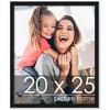 PosterPalooza | 20x25 Wood Frame with UV Acrylic, 6 Finishes: Black, White, Bronze, Silver, Wood, Mahogany - 2 of 4