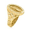 Ross-Simons Italian 14kt Yellow Gold Miraculous Medal Signet Ring - 3 of 4