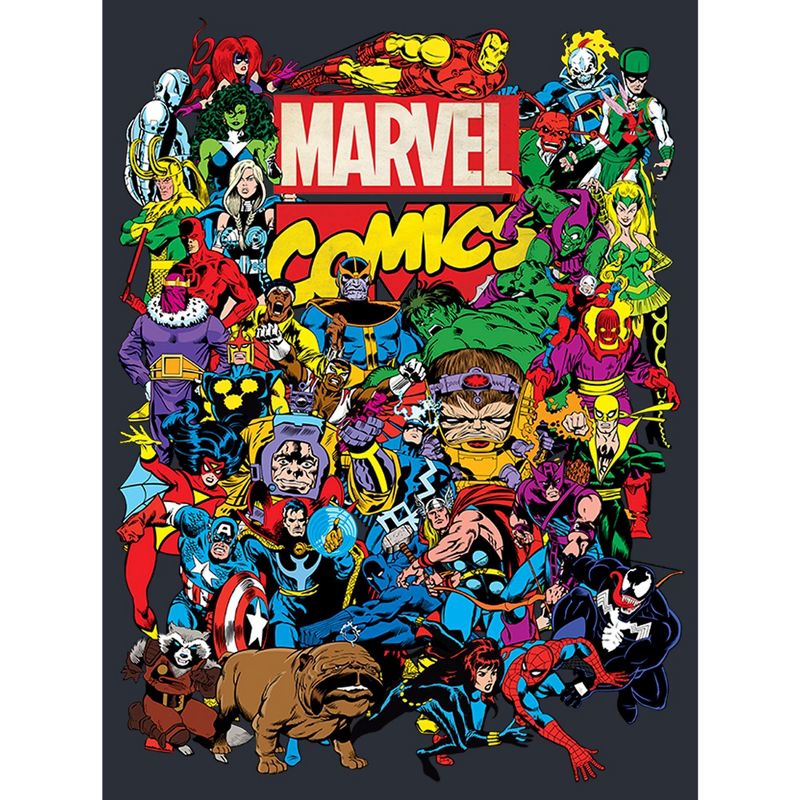 Men's Marvel Hero Epic Collage T-Shirt, 2 of 6