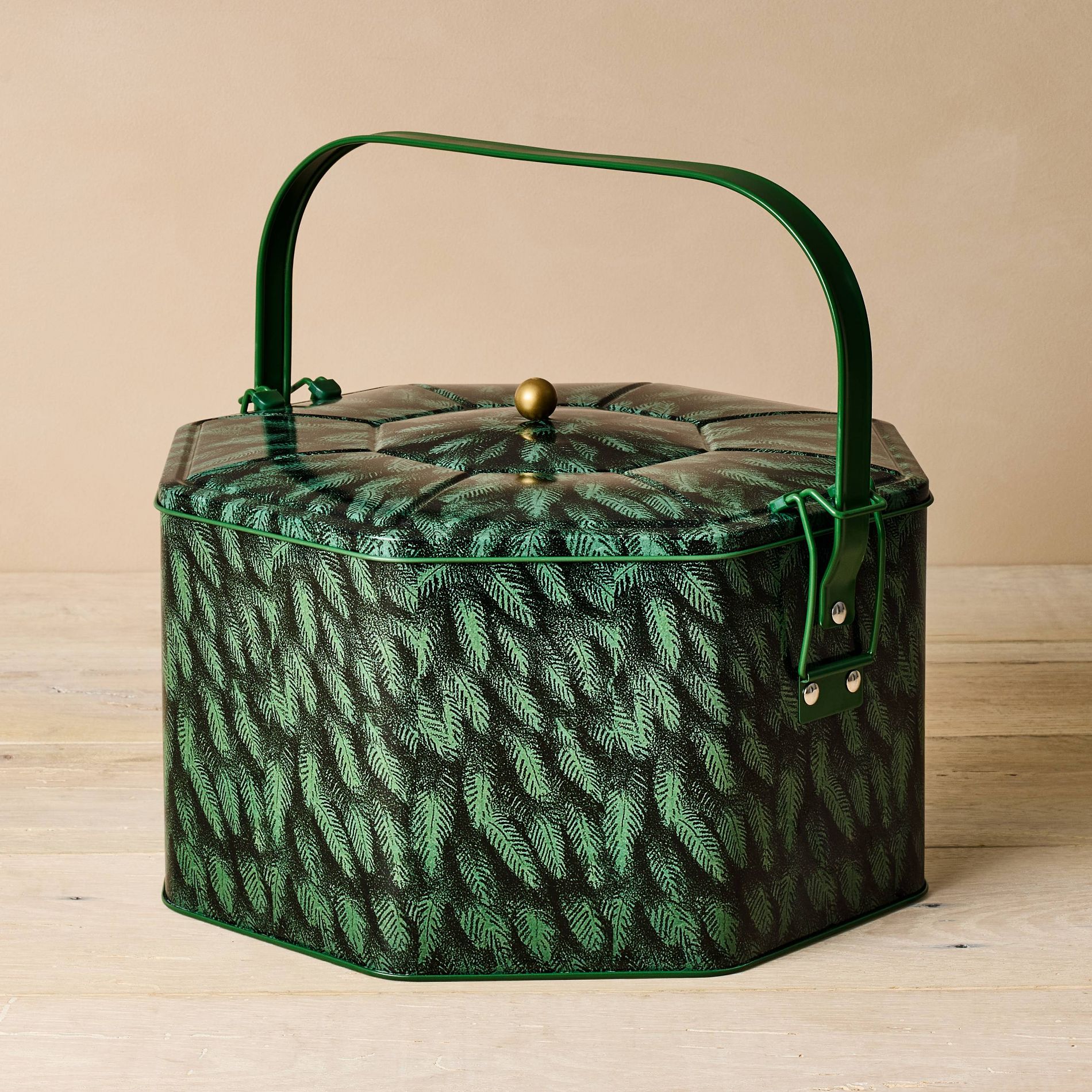 John Derian for Target Metal Cookie/Dessert Octagonal Transporter