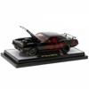 1971 Plymouth Hemi Barracuda Black Met w/Red Interior Voodoo by Lunati Ltd Ed to 6650 pcs 1/24 Diecast Model Car by M2 Machines - 2 of 3