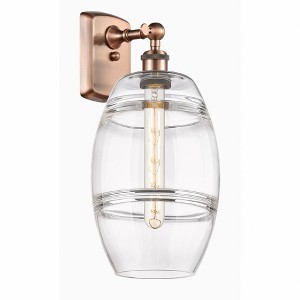 Vaz - 1 Light Wall Sconce In Industrial Style-10.88 Inches Tall and 8 Inches Wide - 1 of 1