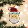 Old World Christmas Glass Blown Ornament for Christmas Tree, Santa Sugar Cookie - 3 of 4