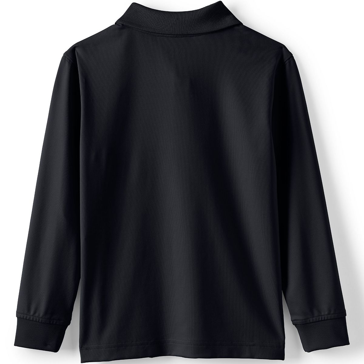 Lands' End School Uniform Men's Long Sleeve Rapid Dry Polo Shirt - thumbnail 8