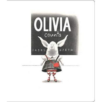 Olivia Counts - by  Ian Falconer (Board Book)
