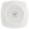 Gibson Elite Soho Lounge 16 Piece Square Fine Ceramic Dinnerware Set in White - 2 of 4