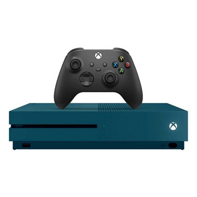 Microsoft Xbox One S 1TB Gaming Console Deep Blue Edition with Wireless Controller Manufacturer Refurbished