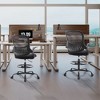 CAVINAS Ergonomic Office Chair, Mid Back Mesh Computer Desk Chair, Executive Office Chair Height, Adjustable Swivel Task Chair with Lumbar Support - 3 of 4