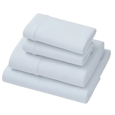Purple SoftStretch Sheets - Deep Pocket, Silky-Soft Stretch with Moisture-Wicking, Temperature Control
