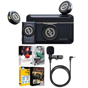Hollyland LARK M2 DUO 2-Person Wireless Camera-Mount Microphone System - Universal Compatible (2.4 GHz) with Accessoreis - 1 of 4