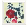 HomeRoots Japanese Blossoms White Framed Print Wall Art - 4 of 4