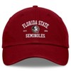 NCAA Florida State Seminoles Griffin Cotton Hat: Adjustable Garnet Red Baseball Cap - 2 of 4