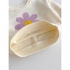 MyKids-USA Cute and Versatile Two-Piece Set: Flowers Printed Top and Solid Color Pants for Baby Girls and Toddlers - 4 of 4