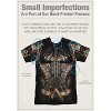 Men's Justice League Movie Aquaman Uniform (Front Back Print) Short Sleeve Costume T-Shirt - 4 of 4